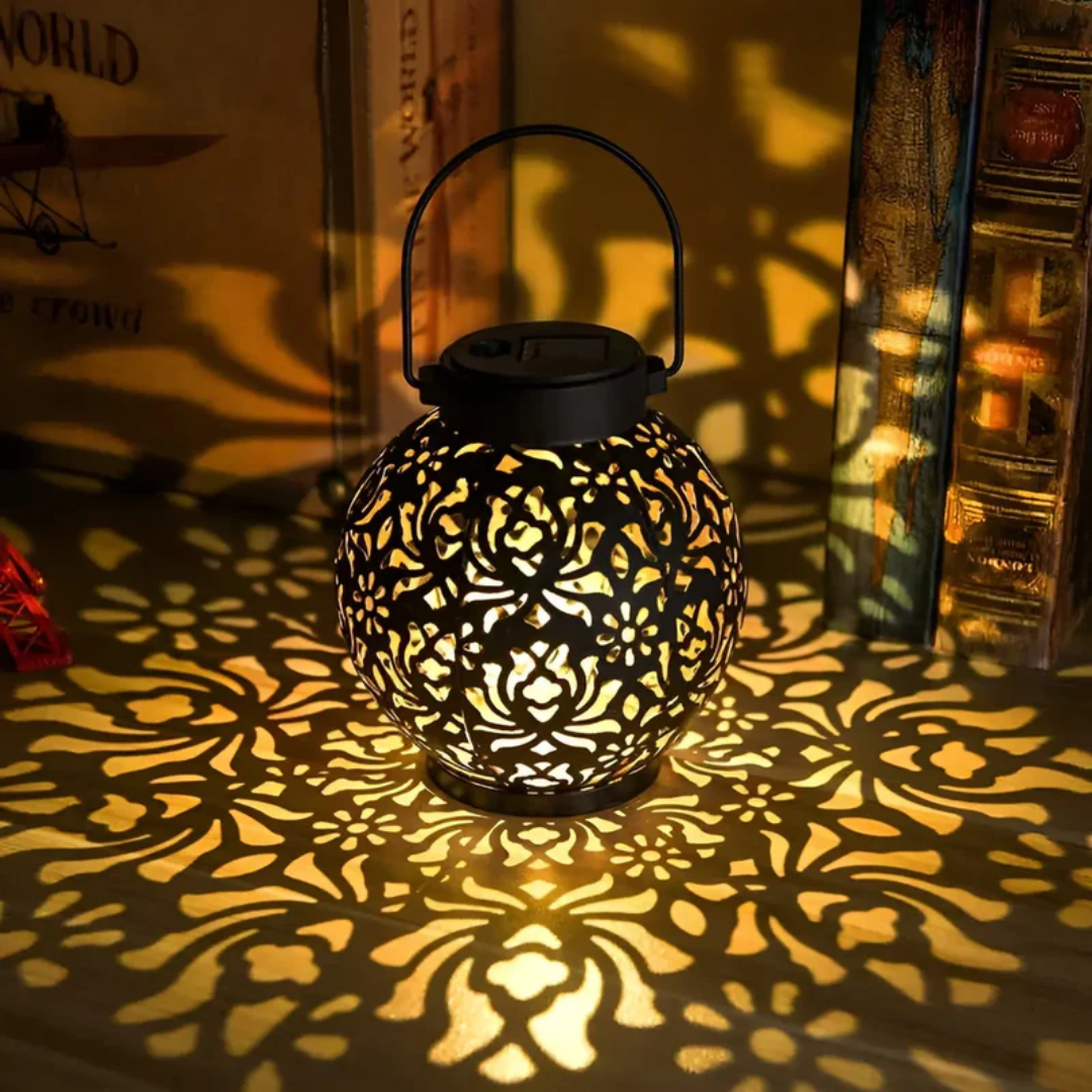 Waterproof LED Solar Garden Hanging Lamp - RadiantGlow-State of Style