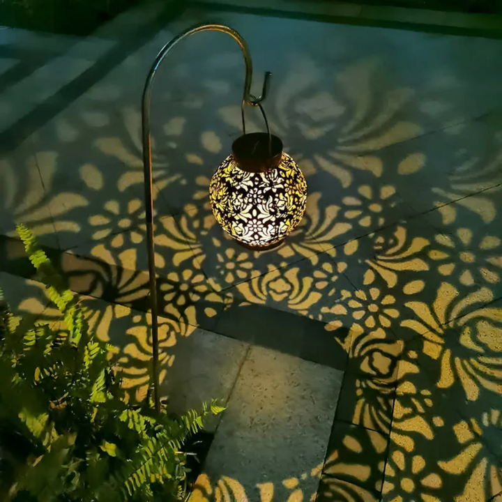 Waterproof LED Solar Garden Hanging Lamp - RadiantGlow-State of Style