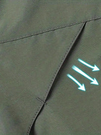Waterproof Men's Varsity Jacket - StormGuard-Army Green-M-State of Style