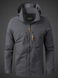 Waterproof Men's Varsity Jacket - StormGuard-Army Green-M-State of Style
