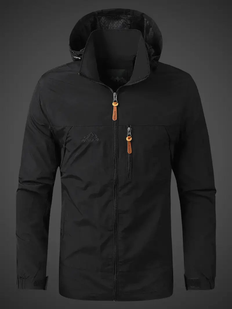 Waterproof Men's Varsity Jacket - StormGuard-Army Green-M-State of Style
