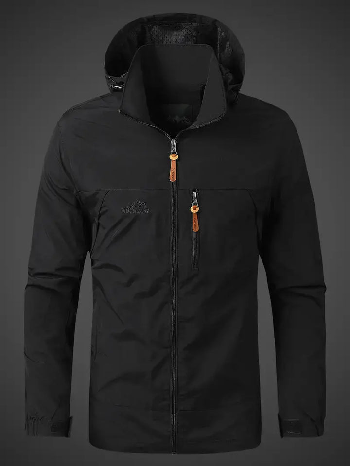 Waterproof Men's Varsity Jacket - StormGuard-Army Green-M-State of Style