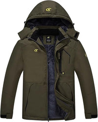 Waterproof Men's Winter Jacket - Max-Green-S-State of Style