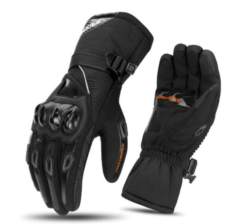 Waterproof Motorcycle Gloves for Winter - ShieldRide-Black-M-State of Style
