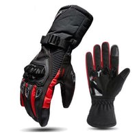 Waterproof Motorcycle Gloves for Winter - ShieldRide-Red-M-State of Style