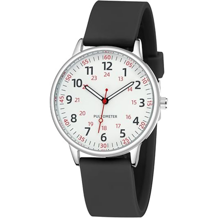 Waterproof Nurse Watch - Femke-Black-State of Style