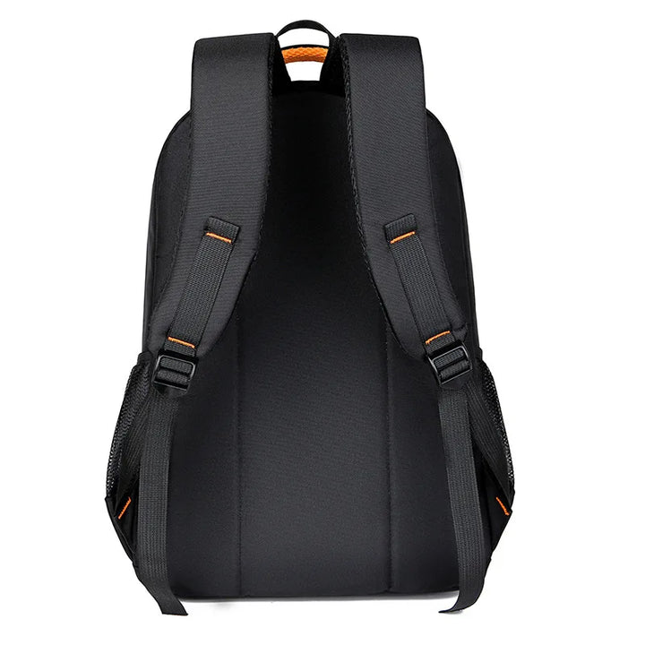 Waterproof Oxford Men's Backpack - UrbanGuard-Black-A-State of Style