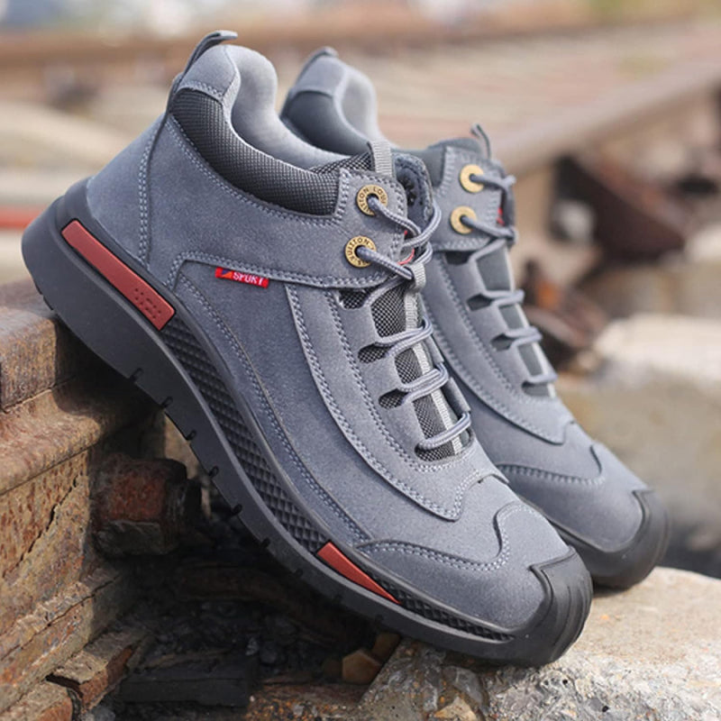 Waterproof Safety Shoes - Marco-Blue-Grey-6-State of Style