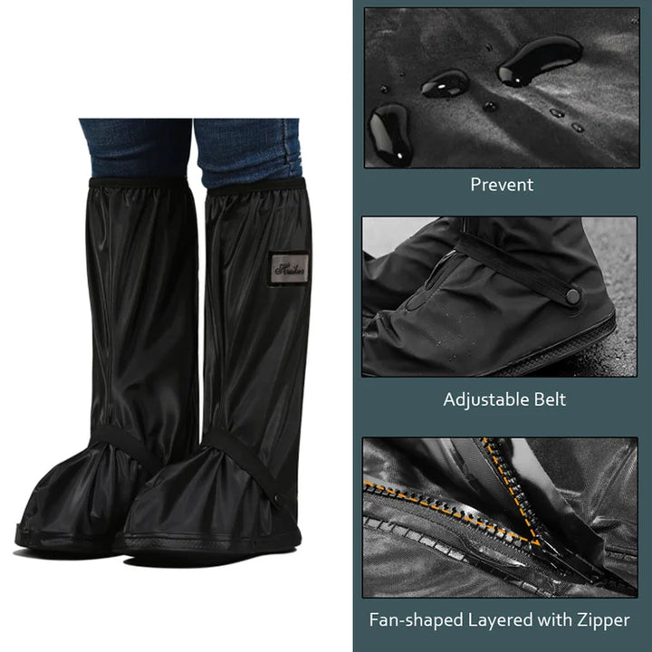 Waterproof Shoe Covers - RainShield-Black-S (36-37cm)-State of Style