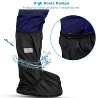 Waterproof Shoe Covers - RainShield-Black-S (36-37cm)-State of Style