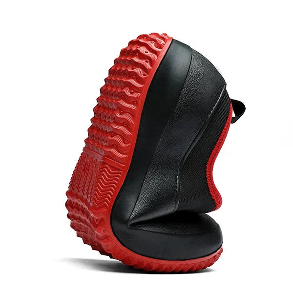 Waterproof Slip-On Work Shoes for Comfort and Safety – Lennart-Red-3-State of Style