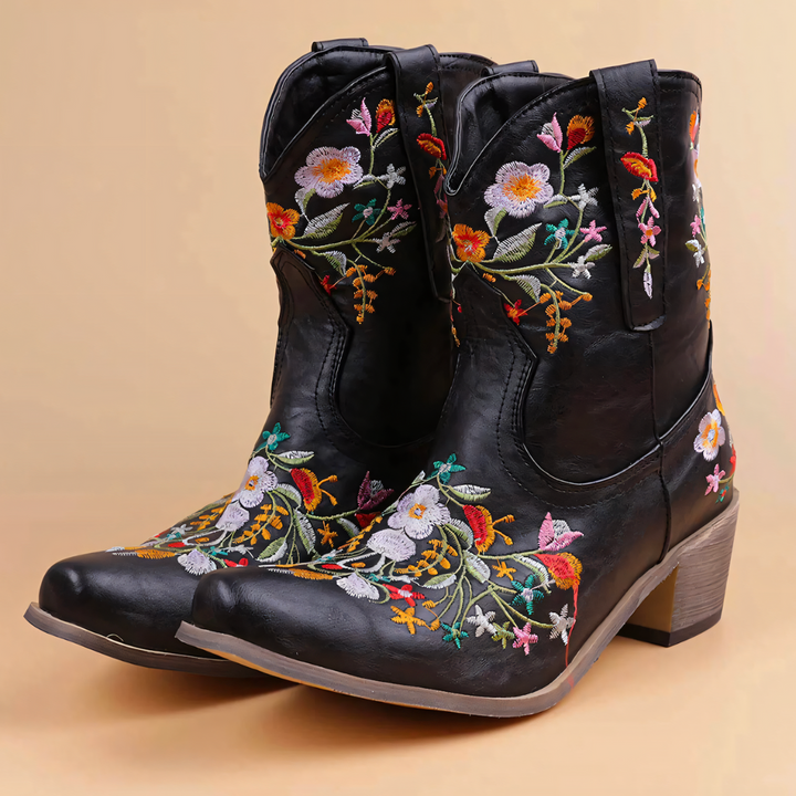 Waterproof Vintage Cowgirl Boots - Sierra-Red-3.0-State of Style