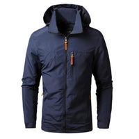 Waterproof & Windproof Men's Jacket – Arvid-Blue-S-State of Style