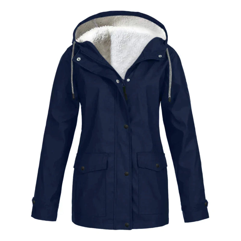 Waterproof Women's Raincoat - Skye-Blue-S-State of Style