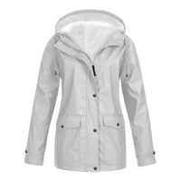 Waterproof Women's Raincoat - Skye-Silver-S-State of Style