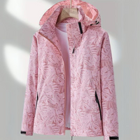 Waterproof Women's Windbreaker - Sophie-Light Pink-M-State of Style