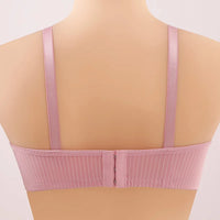 Wavy Seamless Plus Size Bra-Black-12A-State of Style