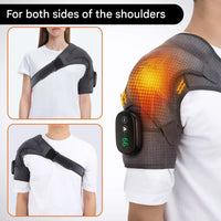 Wearable Shoulder Massager with Heat Therapy – ThermoFlex Pro-State of Style