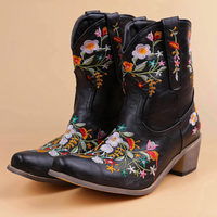 Weatherproof Vintage Cowgirl Boots - Sierra-5-Red-State of Style