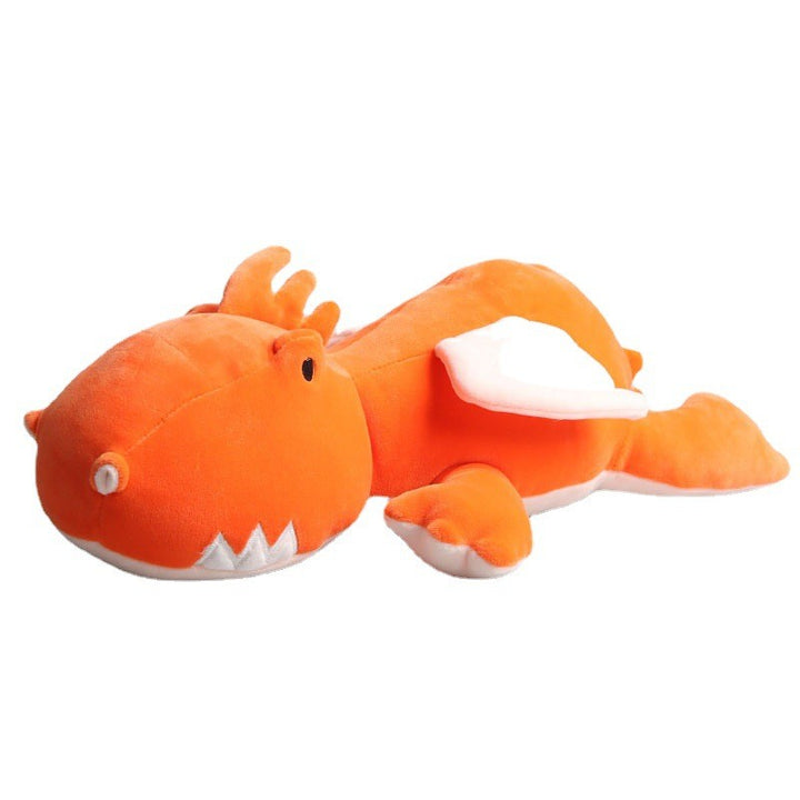 Weighted Dinosaur Plush - CuddleSaurus-Orange Dino-40cm(0.5kg)-State of Style