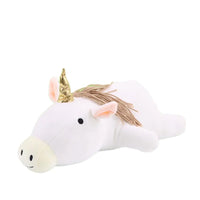 Weighted Dinosaur Plush - CuddleSaurus-White Unicorn-40cm (0.5kg)-State of Style