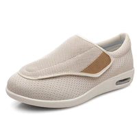 Wide Diabetic Shoes - ComfortEase-Beige-3.0-State of Style