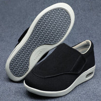 Wide Diabetic Shoes - ComfortEase-Black-3.0-State of Style