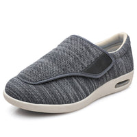 Wide Diabetic Shoes - ComfortEase-Grey-3.0-State of Style
