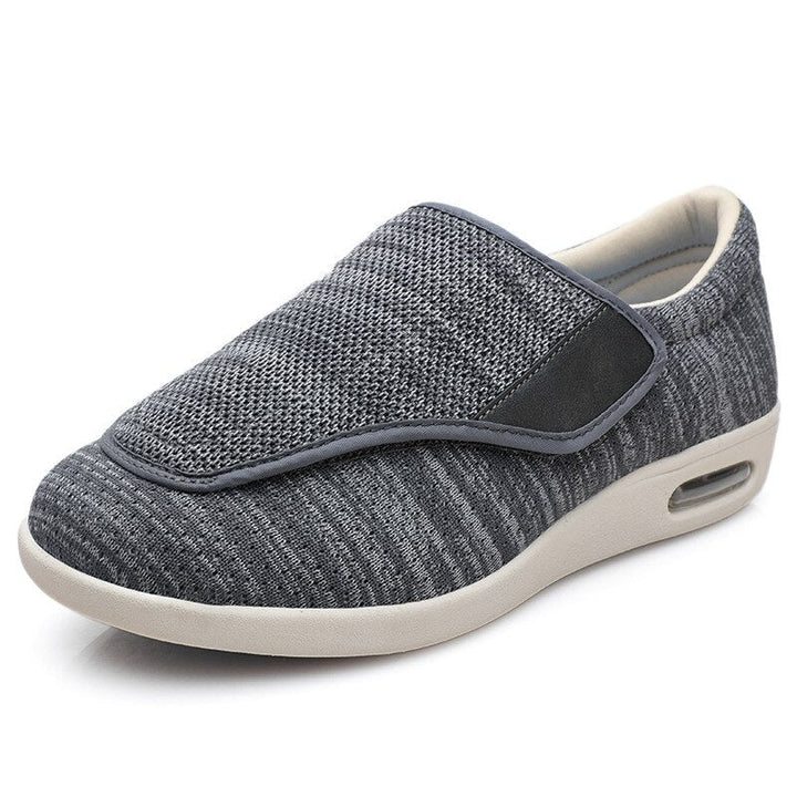 Wide Diabetic Shoes - ComfortEase-Grey-3.0-State of Style