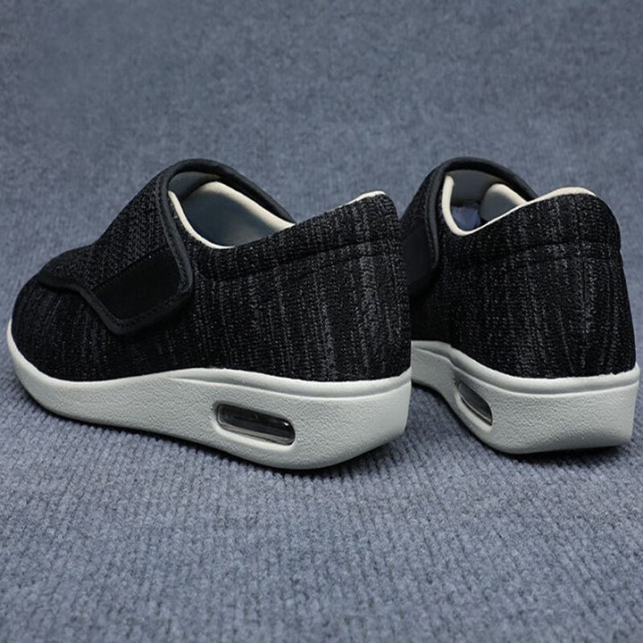 Wide Diabetic Shoes - ComfortEase-Grey-3.0-State of Style