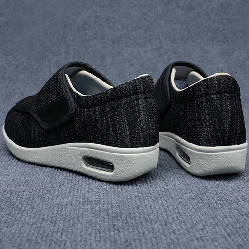 Wide Diabetic Shoes - ComfortEase-Grey-3.0-State of Style