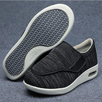 Wide Diabetic Shoes - ComfortEase-Grey-3.0-State of Style