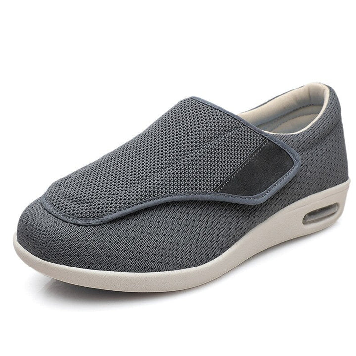 Wide Diabetic Shoes - ComfortEase-Grey-3.0-State of Style