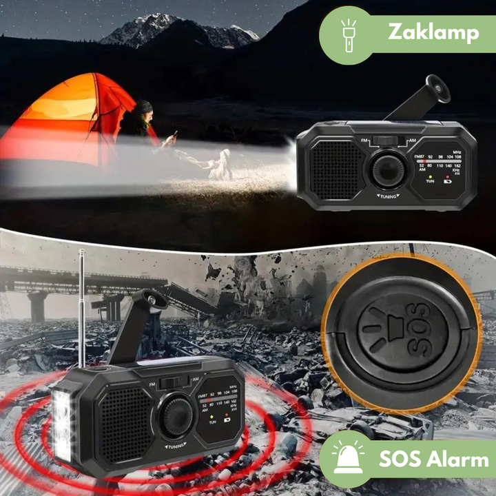 Wind-Up Emergency Radio – RescueBeam-State of Style