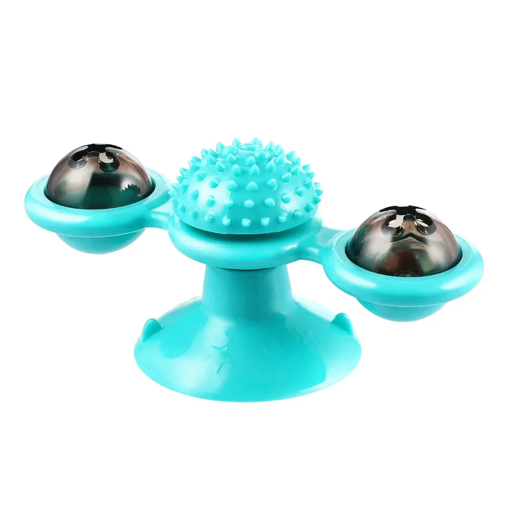 Windmill Cat Toy - WhirlPlay-Green-State of Style