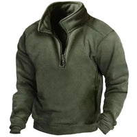 Windproof Men's Sweater - Larsen-Green-S-State of Style
