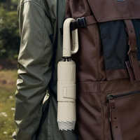 Windproof Umbrella with Reflective Edge – StormGuard-Green-State of Style