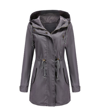 Windproof Women's Jacket | Stylish & Durable-Gray-XS-State of Style