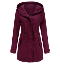 Windproof Women's Jacket | Stylish & Durable-Red-XS-State of Style