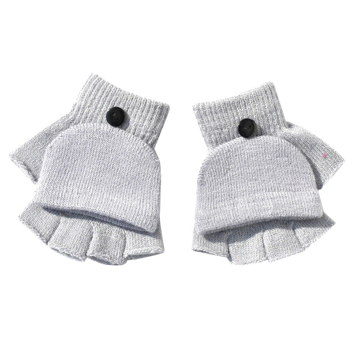 Winter Children's Mittens with Thick Plush Fleece-P-Style 14-State of Style