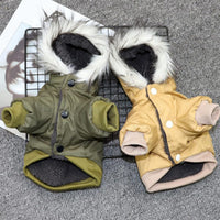 Winter Dog Jacket - FrostPaws-Khaki-XS-State of Style