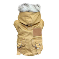 Winter Dog Jacket - FrostPaws-Khaki-XS-State of Style