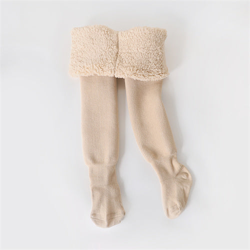 Winter Swimsuit for Girls-Beige-2-4 years-State of Style