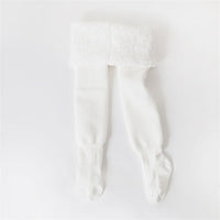 Winter Swimsuit for Girls-White-2-4 years-State of Style