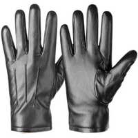 Winter Thermal Touchscreen Leather Gloves - Mason-Grey-State of Style