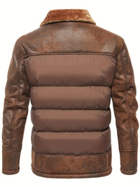 Winter Warm Fleece Jacket for Men - Jasper-Black-S-State of Style