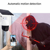Wireless 4K Security Camera with Solar Panel – DualGuard 4K-4G-State of Style