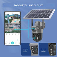 Wireless 4K Security Camera with Solar Panel – DualGuard 4K-4G-State of Style