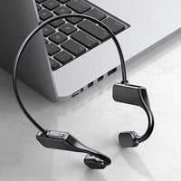 Wireless Bone Conduction Headphones - SonicFlow-Black-State of Style