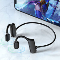 Wireless Bone Conduction Headphones - SonicFlow-Black-State of Style